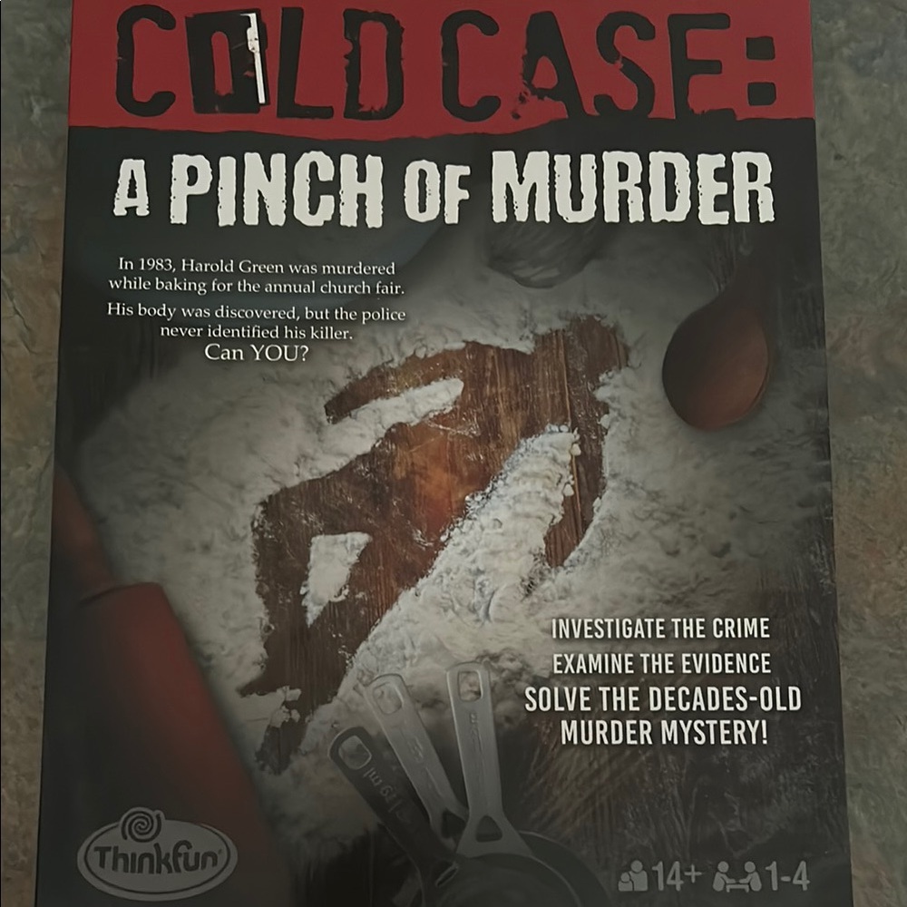 Thinkfun- Cold Case Puzzle Game for Mystery Enthusiasts